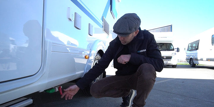How to empty your motorhomes fresh water tank