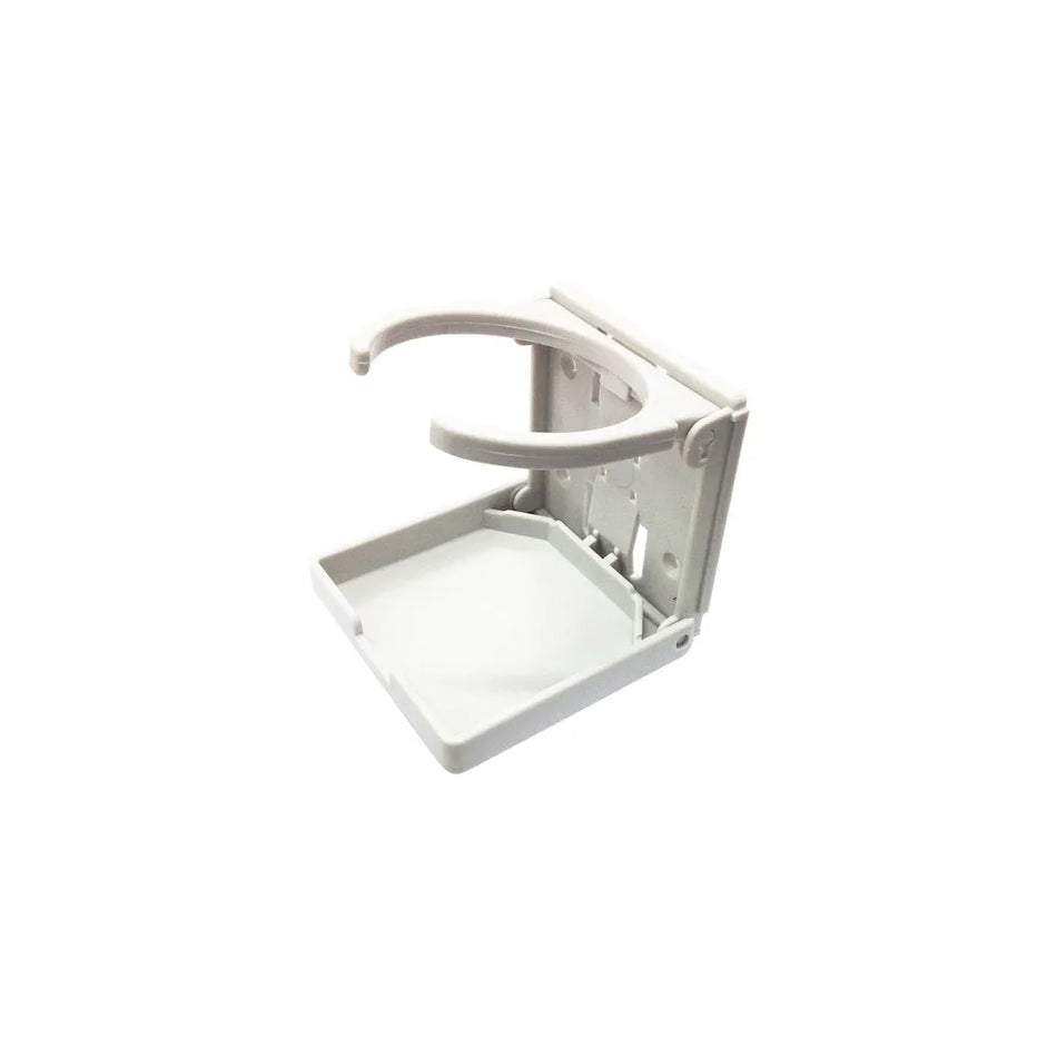 Fold Down Drink Holder - white