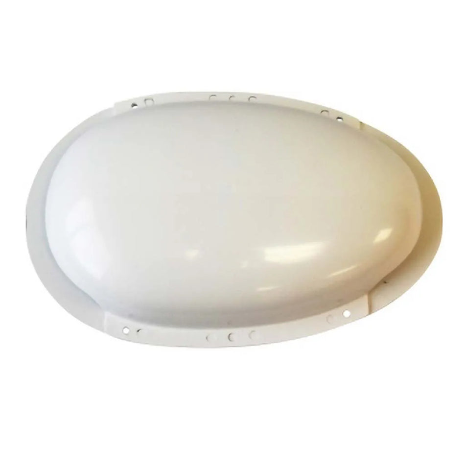 White Plastic Muller Vent