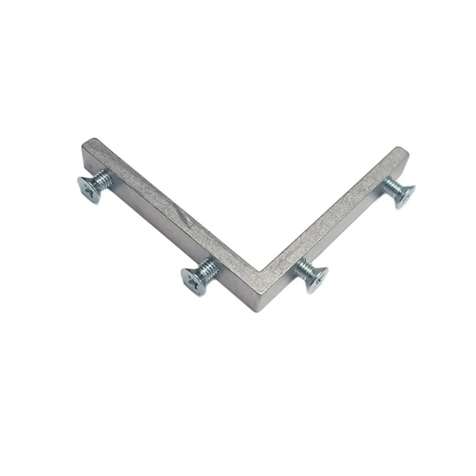 NZ Caravan Window Stay 40mm Corner Bracket with Screws 1x