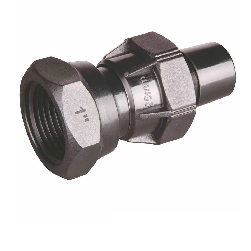 Hansen 20mm Female Straight Connector