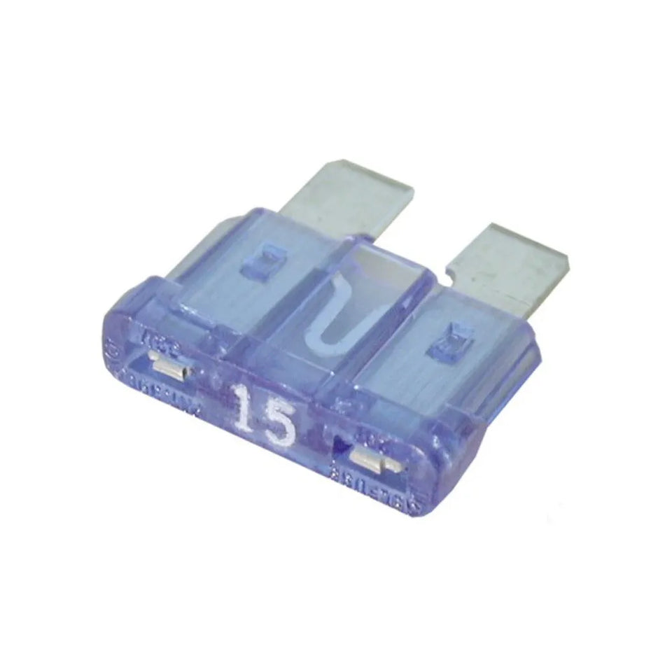 15 Amp Blade Fuse Blue - each