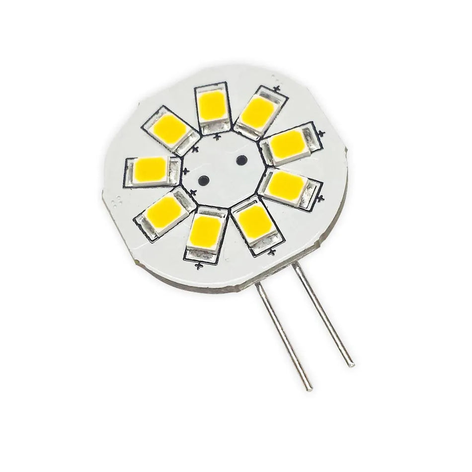 G4 9 LEDfts Cool White Side Pin 8-30V