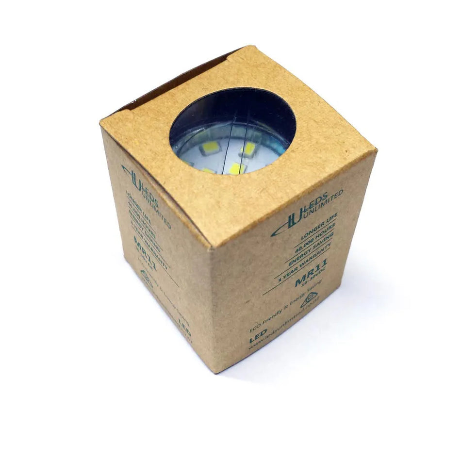 MR11 12 LED Cool White 10-30v