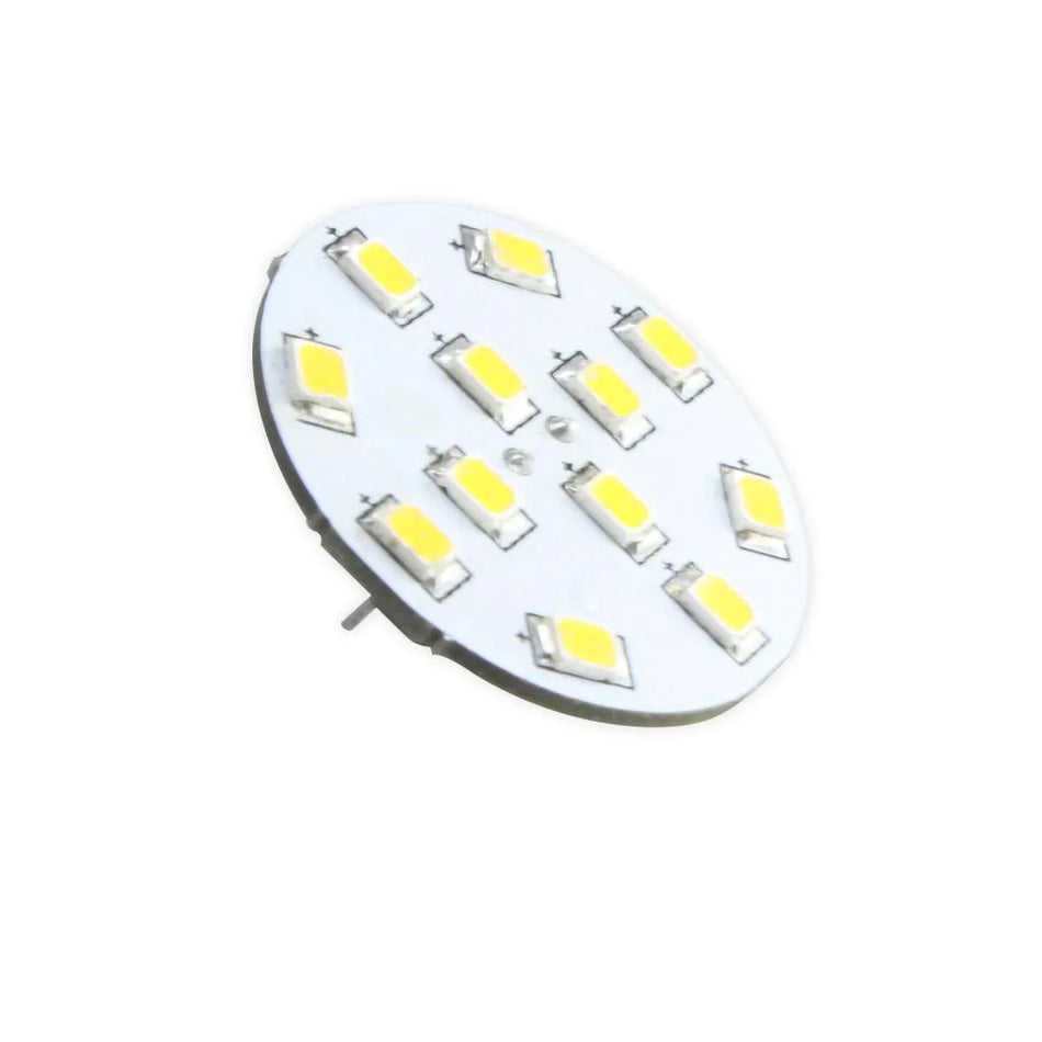 G4 12 LED 10-30V Cool White Rear Pin