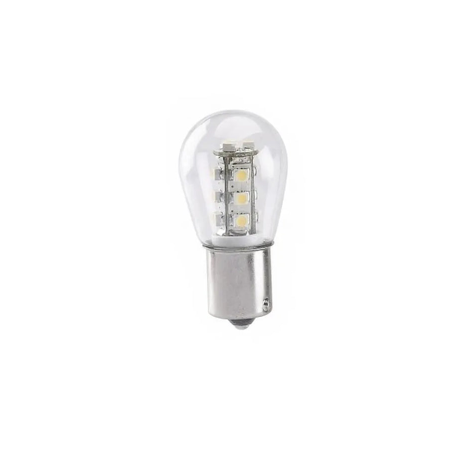 Bayonet 15 LED Single Terminal Cool White