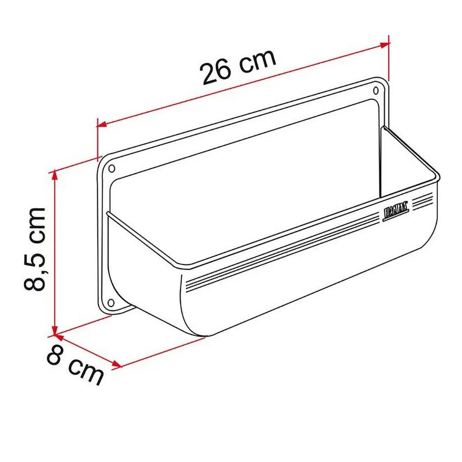 Fiamma Stow-All Pocket White