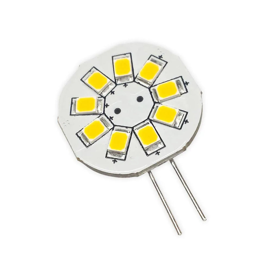 G4 9 Warm White LED Side Pin - Halogen Replacement 130 Lumens