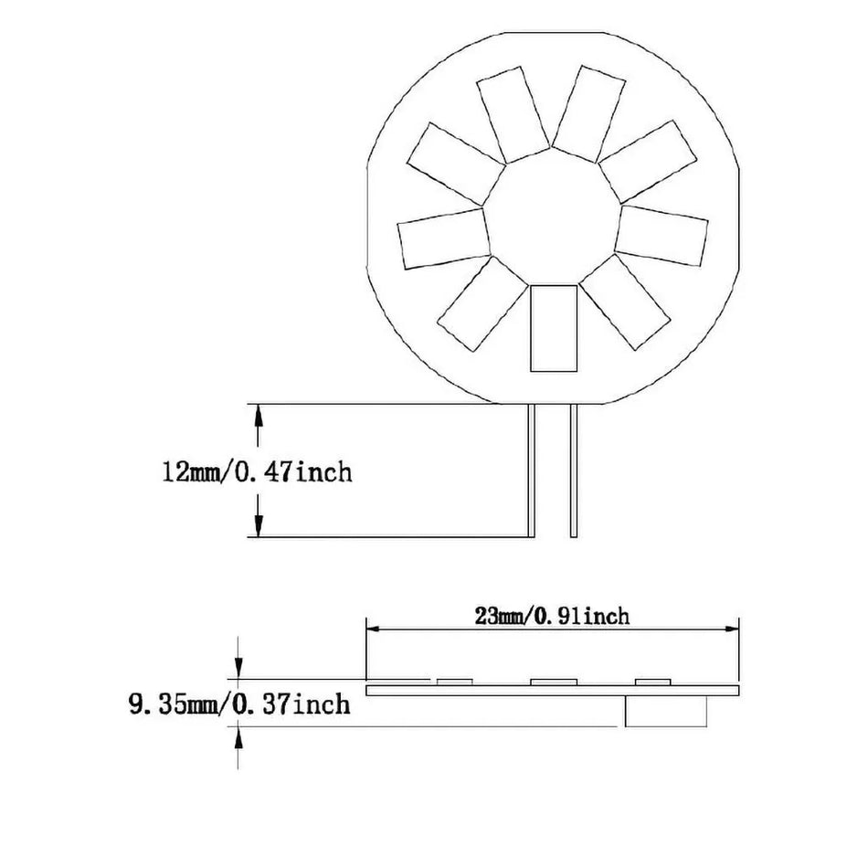 G4 9 Warm White LED Side Pin - Halogen Replacement 130 Lumens