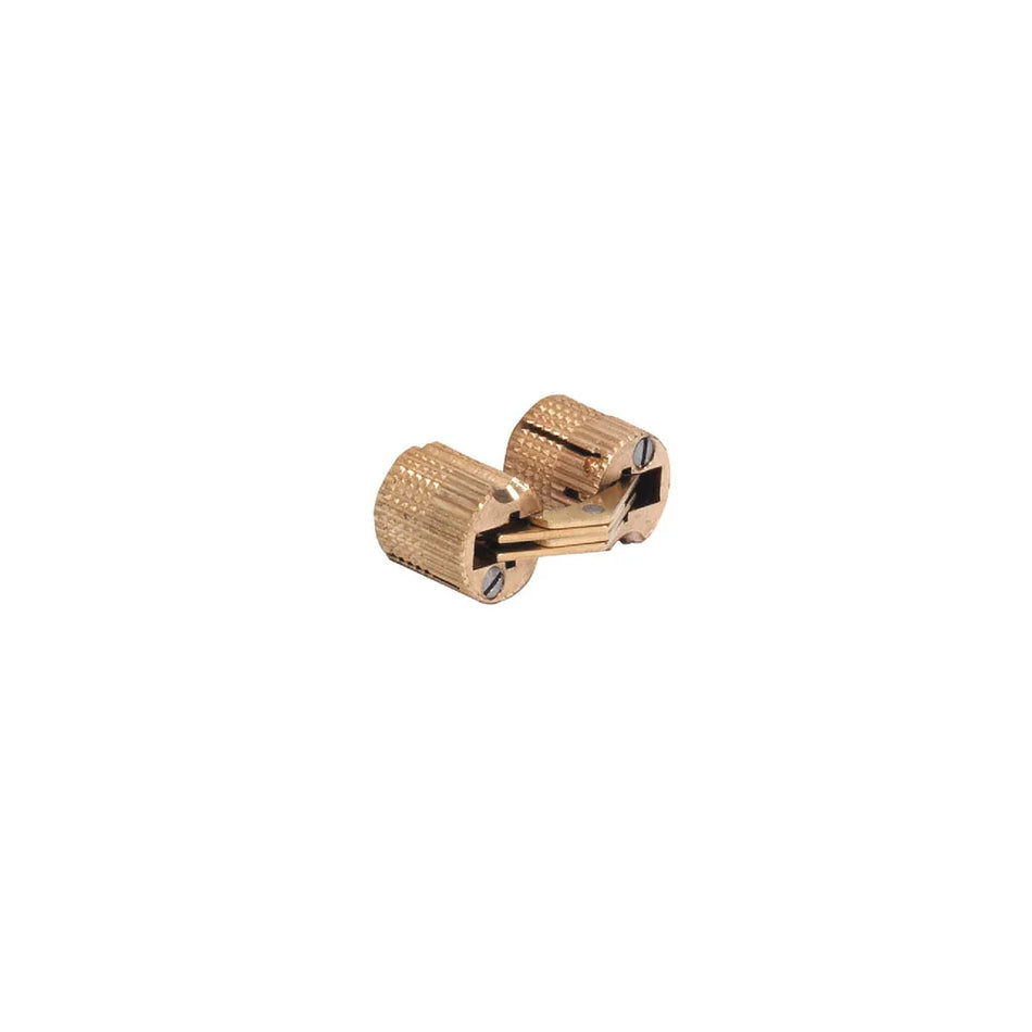 Zysa Hinge - Brass 12mm