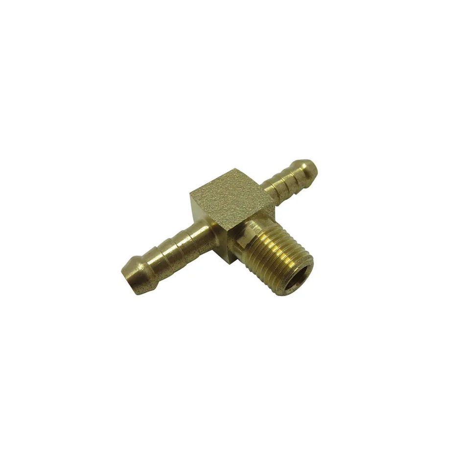 Brass Tee 10mm to 3/8" BSP Male