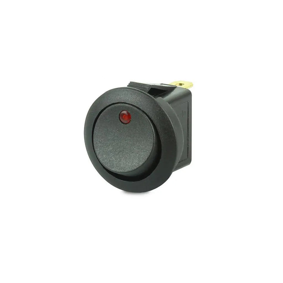 Rocker Switch 12V with Red LED