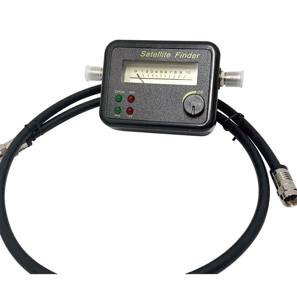 Satellite Finder with LEDs & Cable