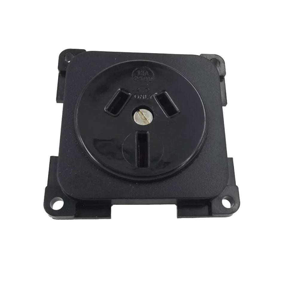 Interior 240V Replacement UK Socket NZ Style Black