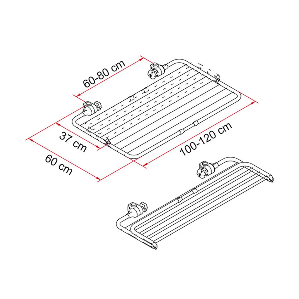 Fiamma Easy Dry Clothes Rack