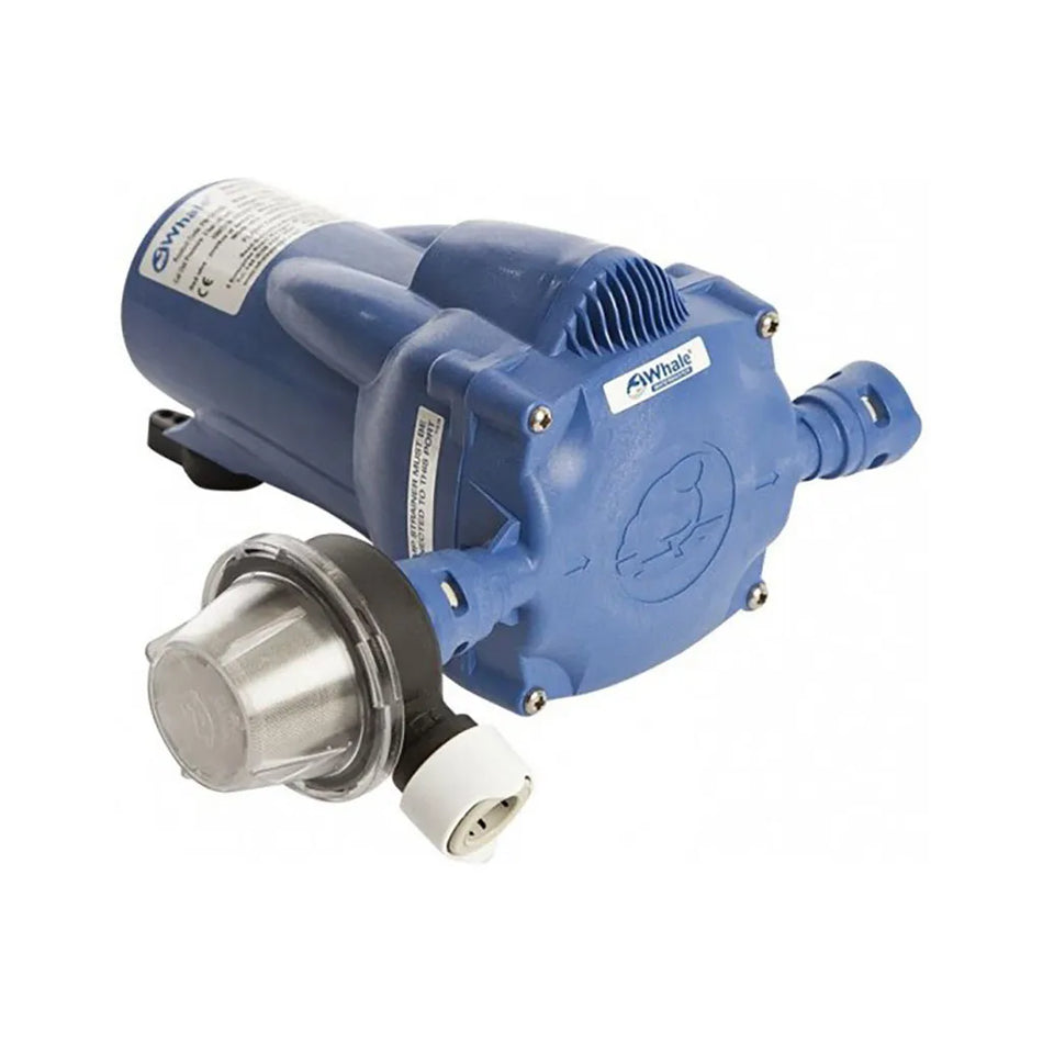 Whale Pump 45 PSI 12V 12 Litre / Min 15mm Fittings + Filter Included 133244