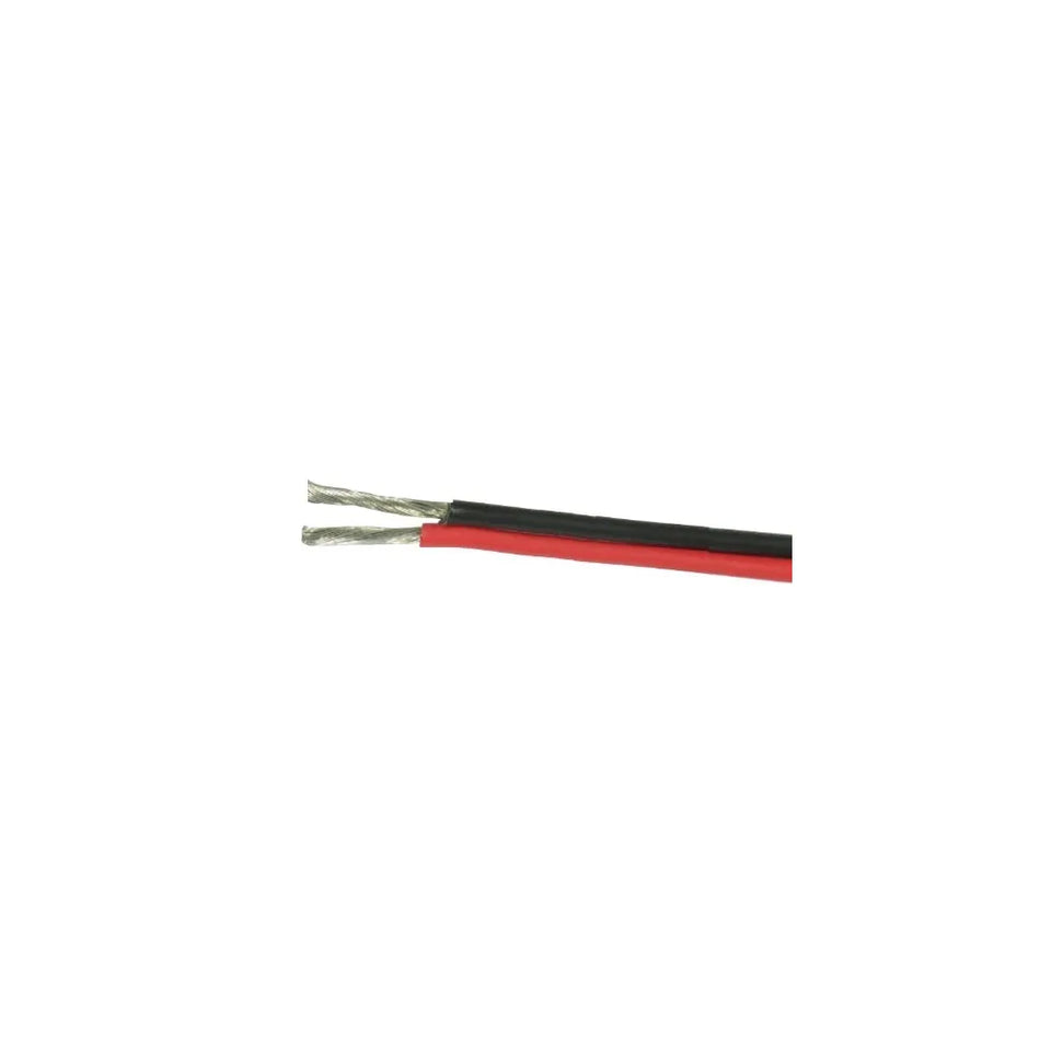 16mm Twin Core REd/Black Battery Cable Tinned