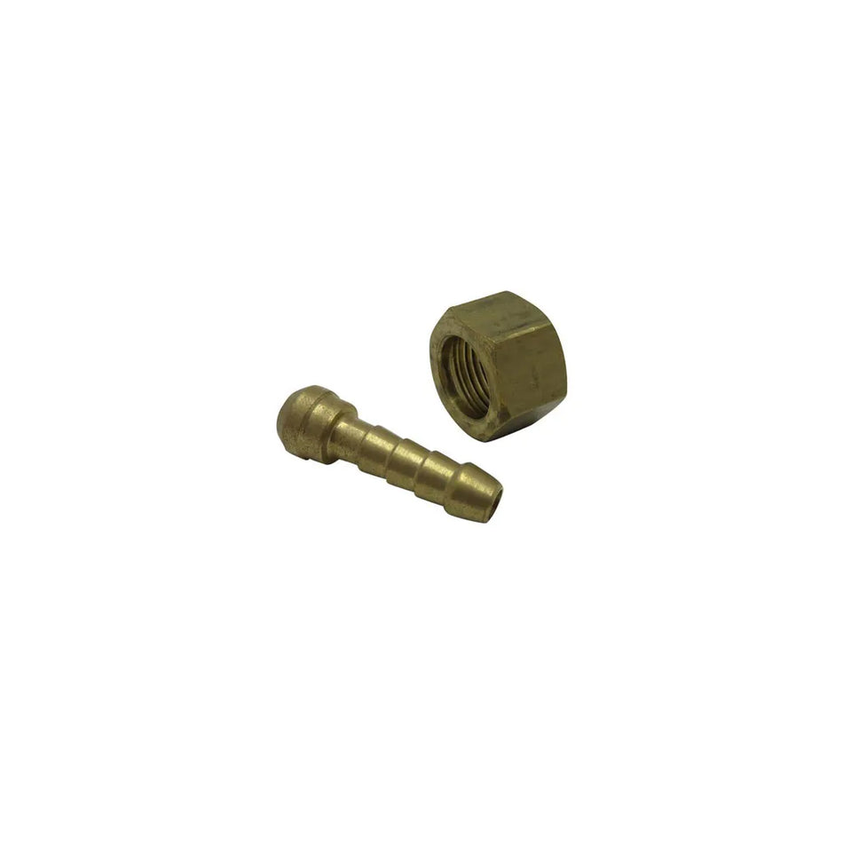 Brass Swivel Connector 1/2" BSPT x 10mm Tail