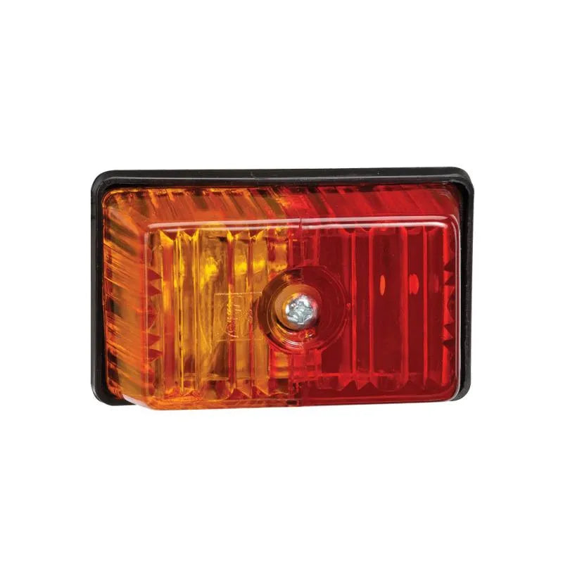 Narva Side Marker Lamp - Red/Amber with Bulbs