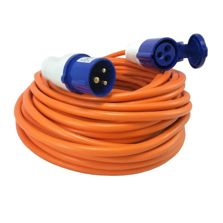 15 Metre Caravan Or Motorhome Mains Power Lead