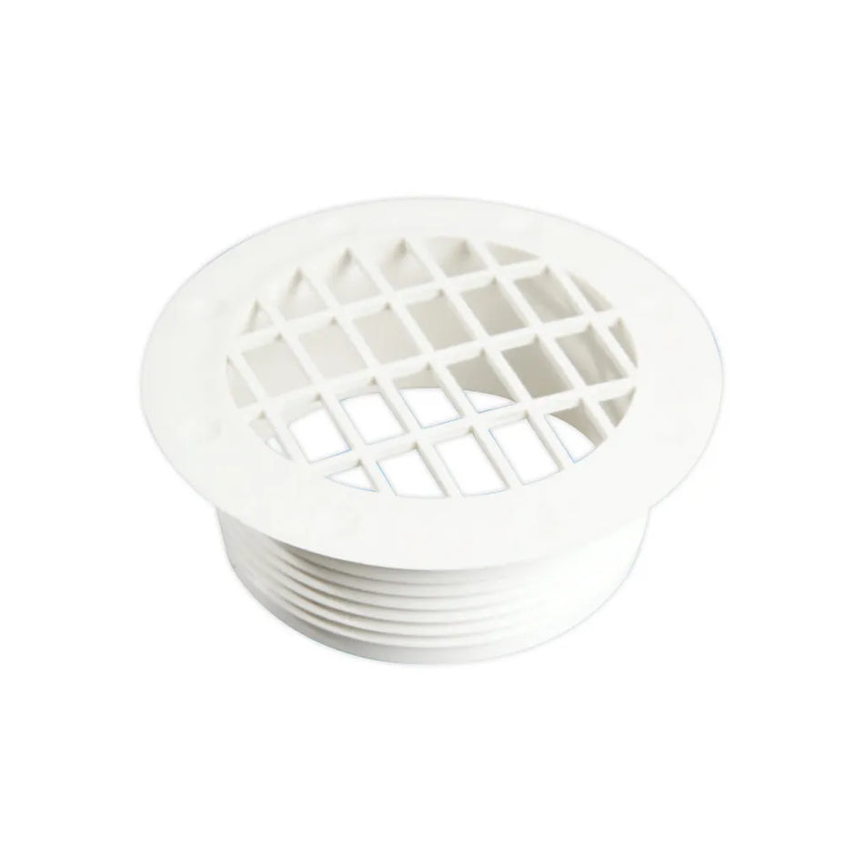 White Fixed Fitting Vent