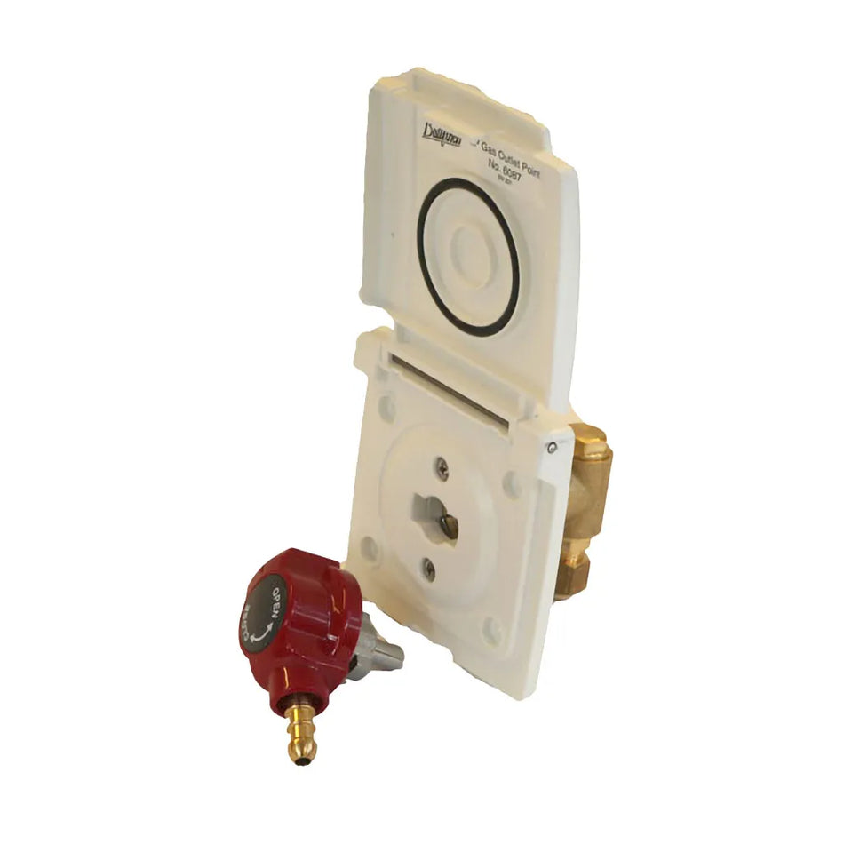 Bullfinch External Gas Point - White