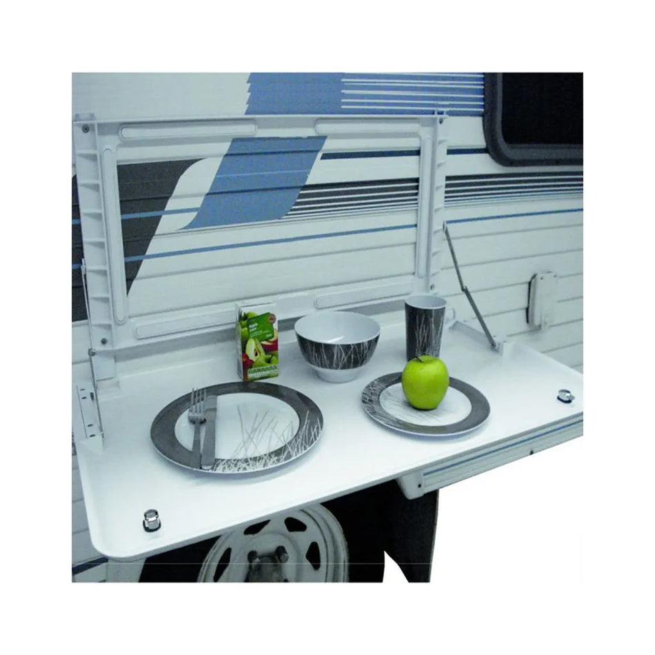 Picnic Table with Backing Plate