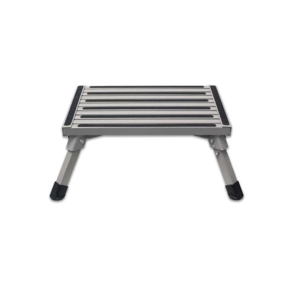 Aluminium Folding Step With Non-Skid Strip