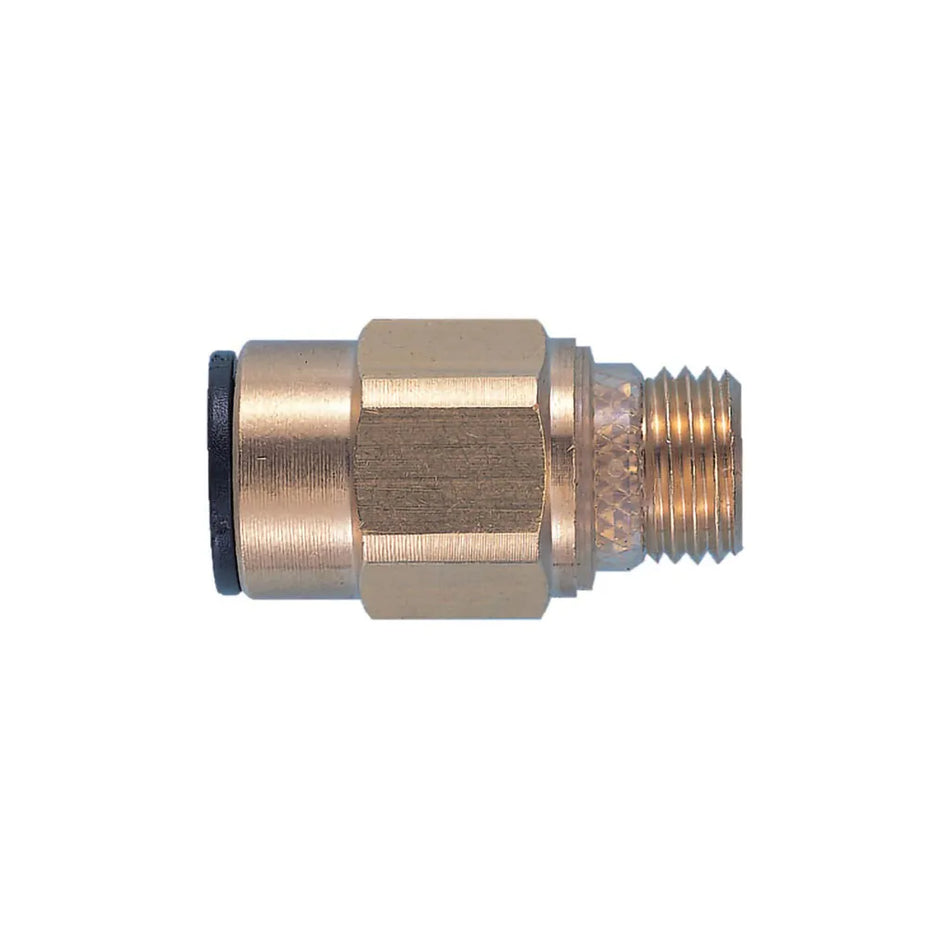 JG 12mm to 1/2" BSP Brass Connector