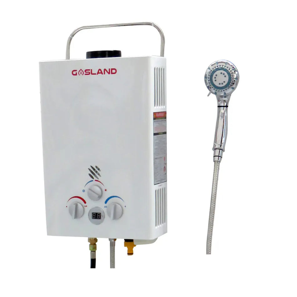 Gasland Califont 8 Litre Portable LPG Outdoor Hot Water Heater