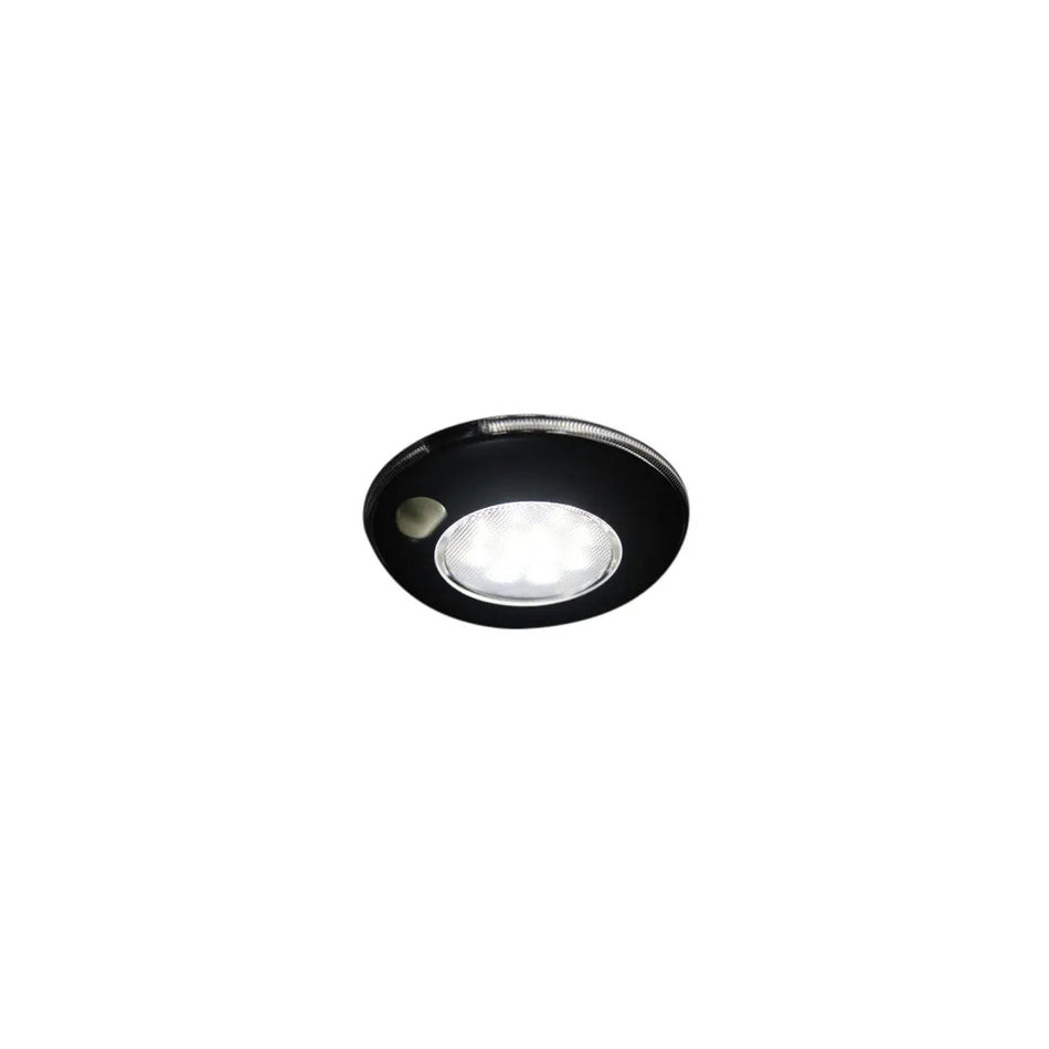 Chrome Interior Light 12 LED Cool White with Switch