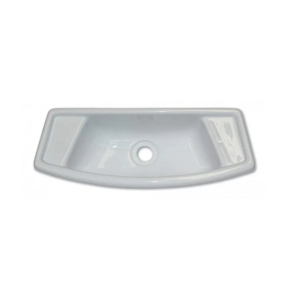 White Acrylic Rectangular Hand Basin