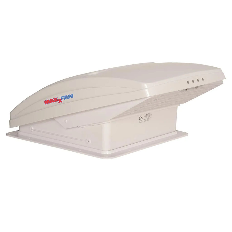 Maxxfan Deluxe Vent Rain Dome - Thermostat - Power Lift & Remote 07000KI