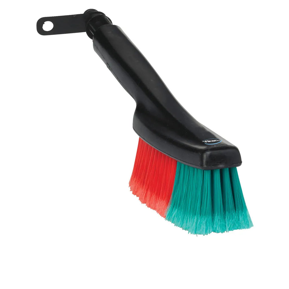 Vikan Vehicle Brush 110 X 320mm - Soft / Split - Black
