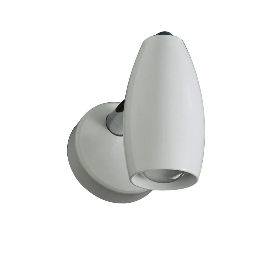 Nouva LED S5 - Luna - Retro LED Reading Light - White