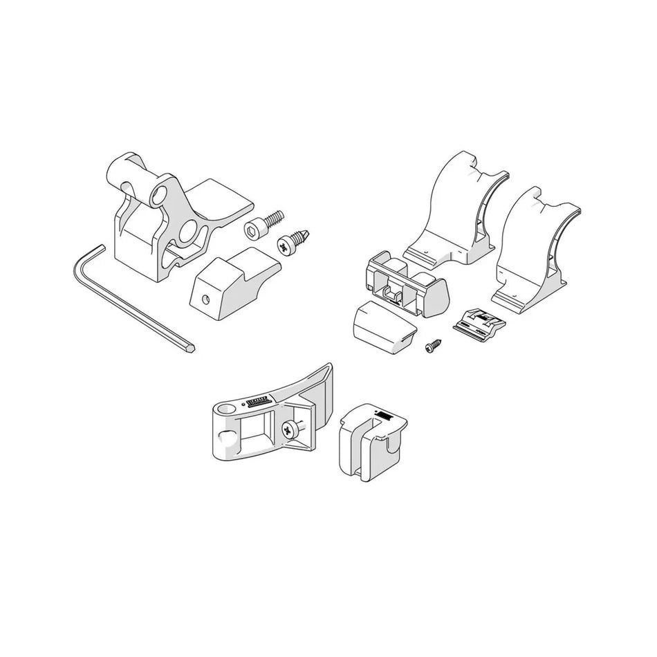 Fiamma F65 Brackets for Side Wall 98655-073