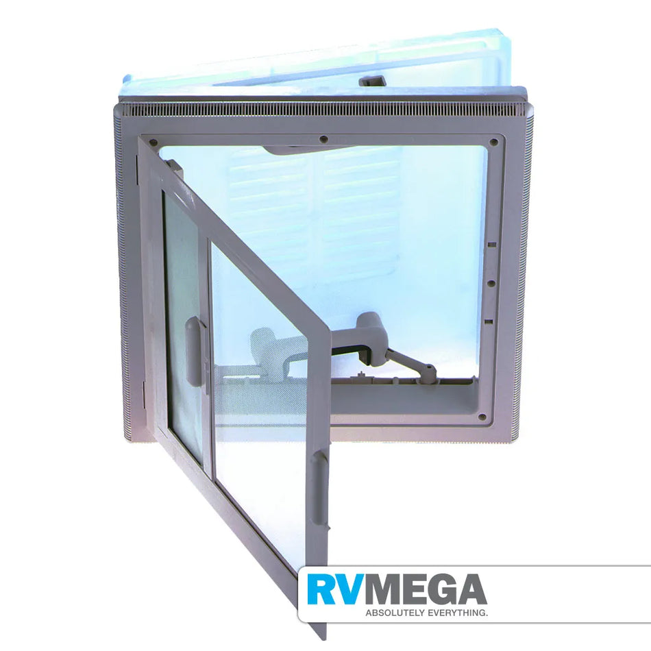 MPK Roof Vent with Flynet and Blind - 400 x 400