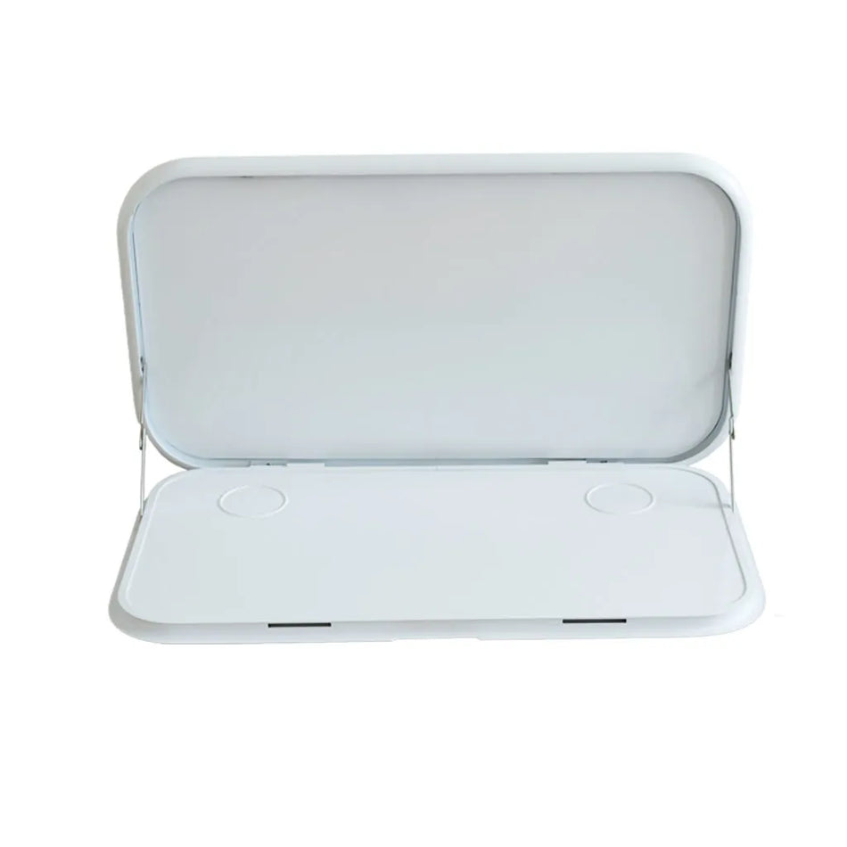 Coast RV Picnic Table with LED Light & Backing Plate White