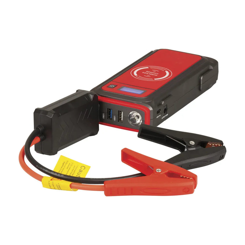 12V 850A Jump Starter & Powerbank with 10W Wireless QI Charger