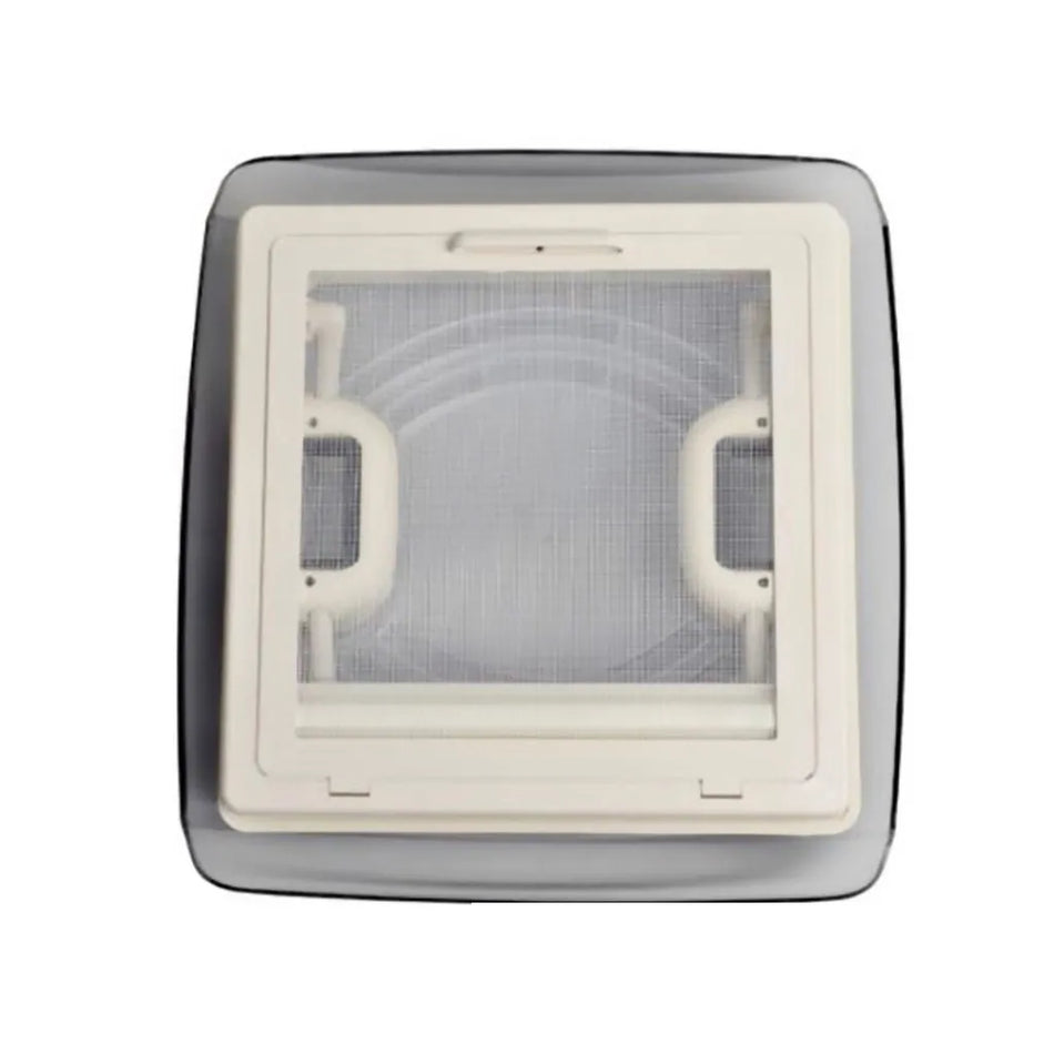 MPK 4 Way Roof Vent - 280 x 280mm Signal White/Clear Lid