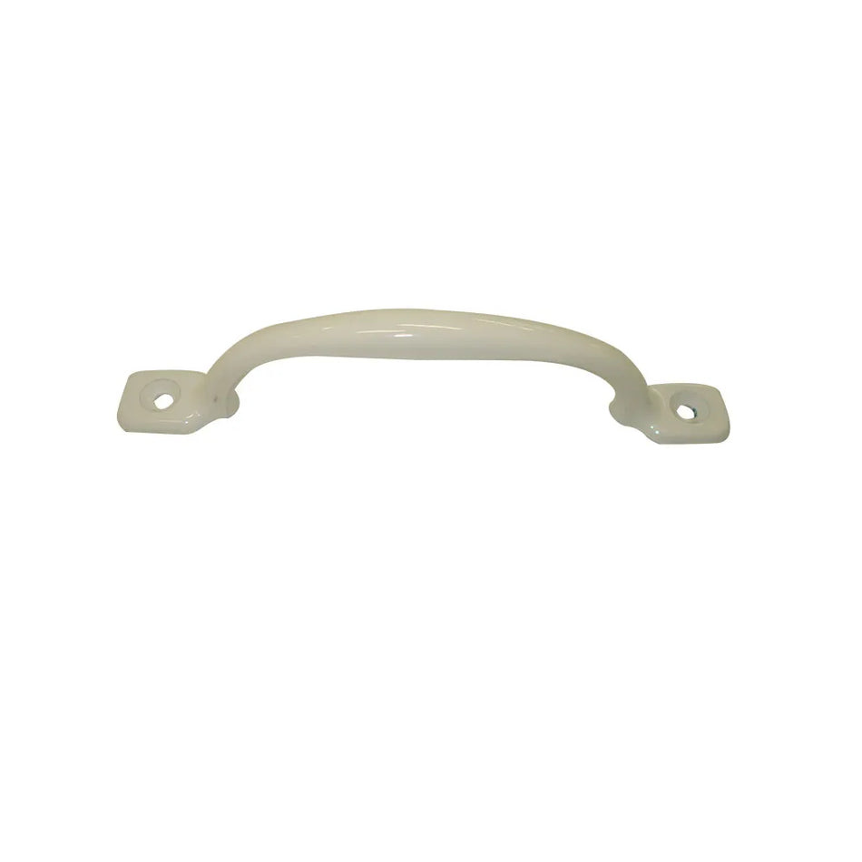 White Metal Grab Handle (150mm) - Jayco