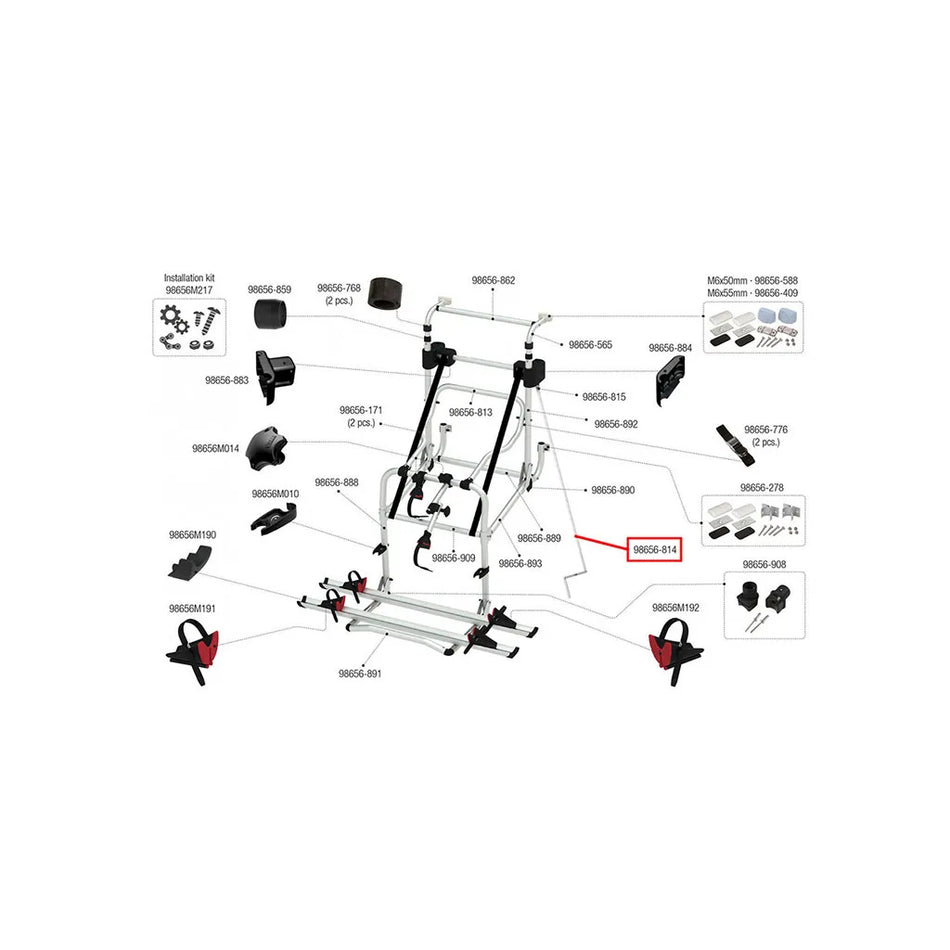 Fiamma Winder Handle for Lift 77E Bike Rack 98656-814