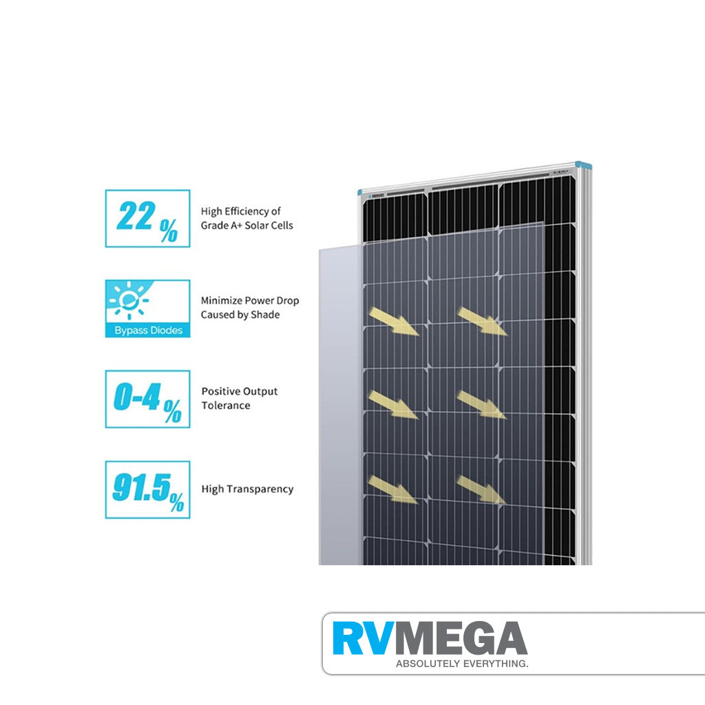 200 Watt Solar Panel - Monocrystalline