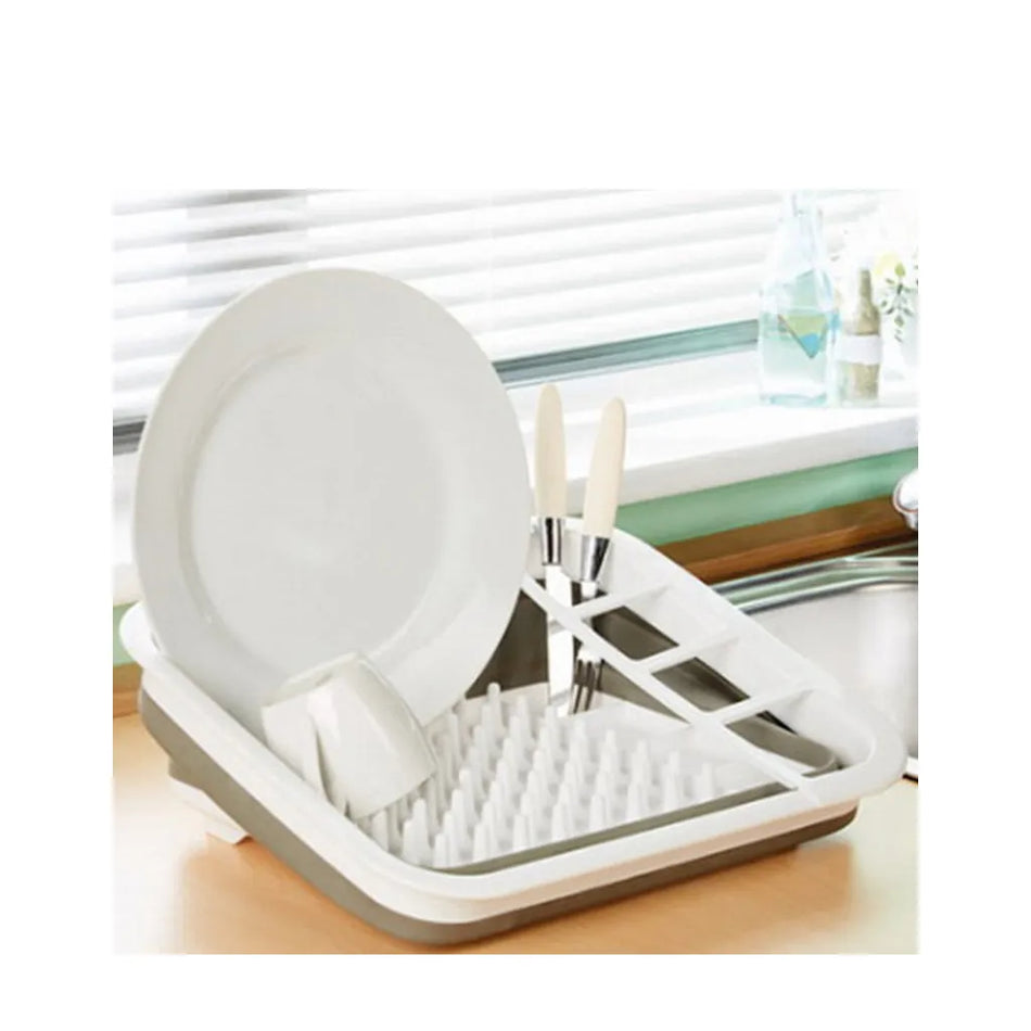 Collapse-A-Dish Drainer Grey