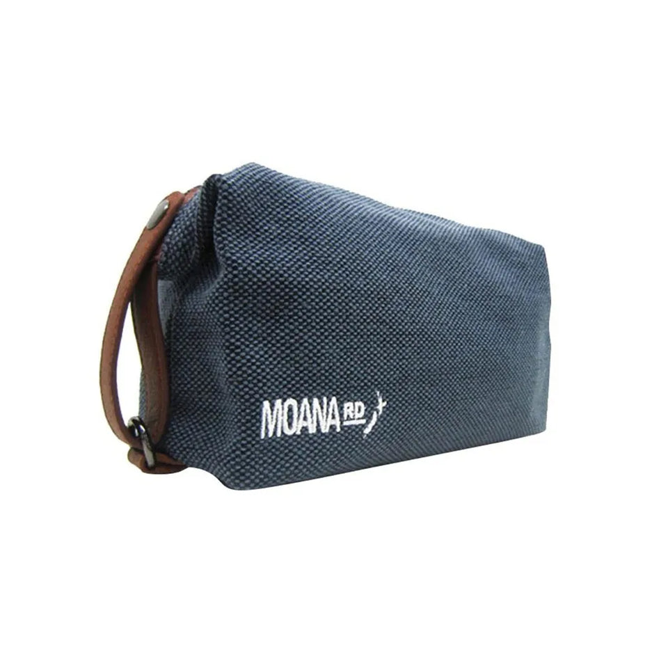 Moana Road Canvas Toilet Bag - Blue