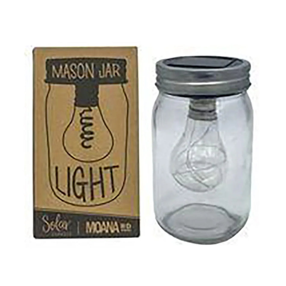 Moana Road Mason Jar Light - Solar