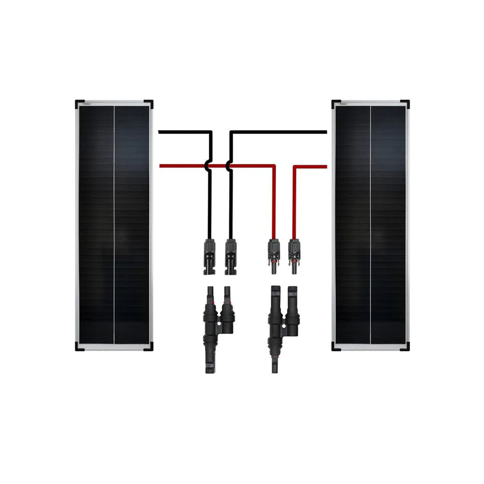 MC4 H Branch Connector Set