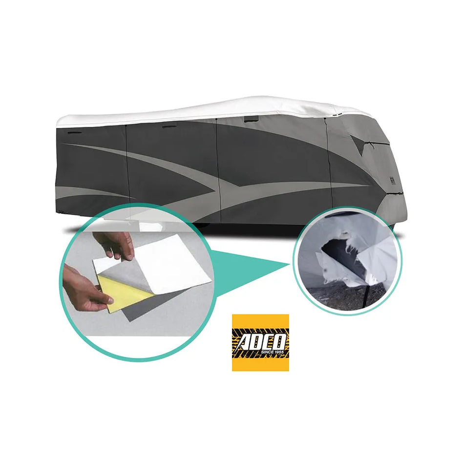 ADCO Cover Patch Repair Reinforcement 3 Piece Kit