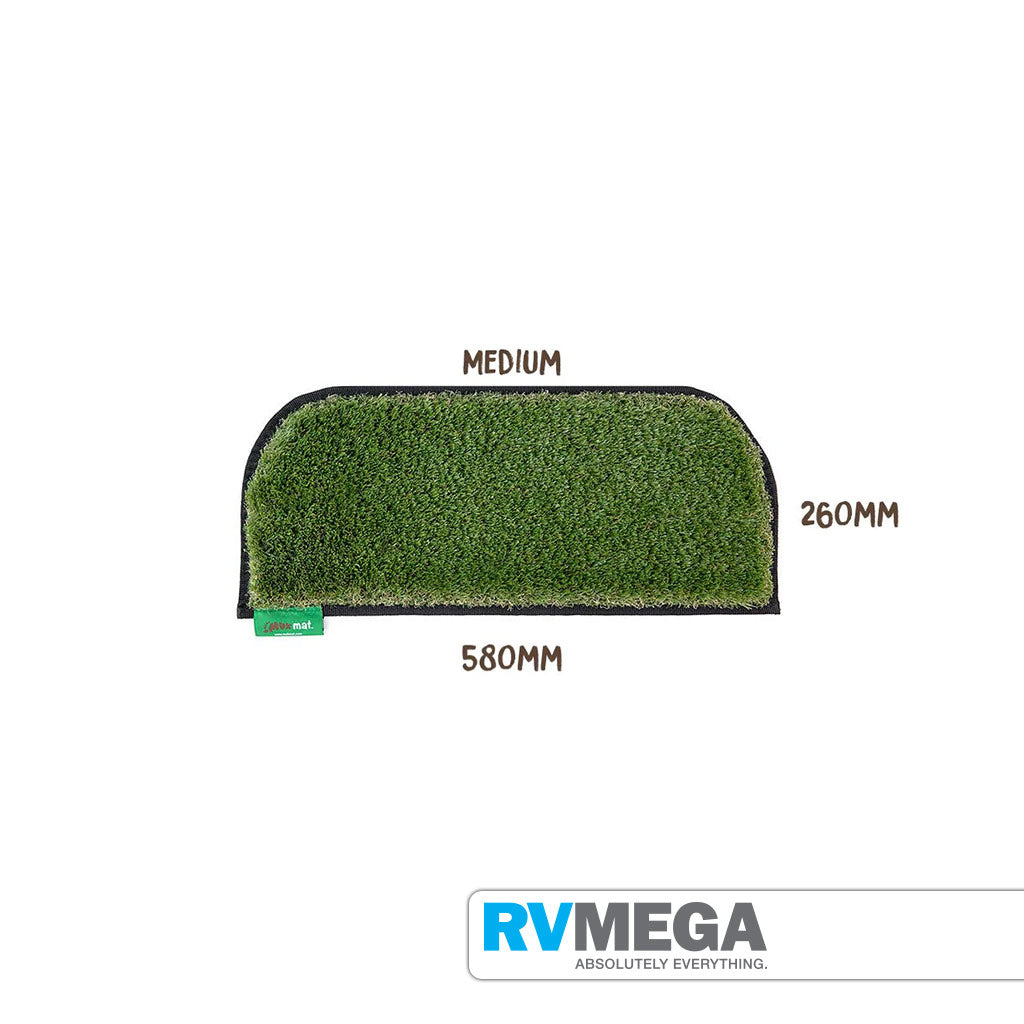 Muk Mat Rounded Caravan Step Mat 58cm x 26cm