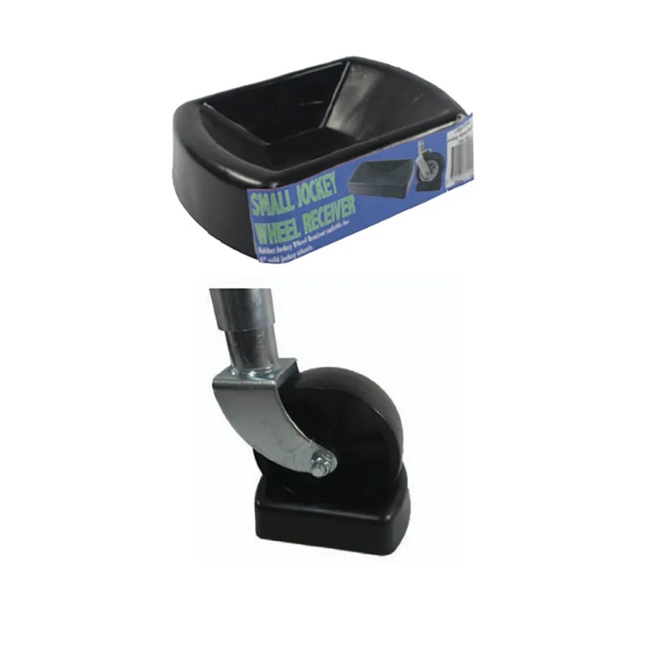 Jockey Wheel Receiver, Rubber